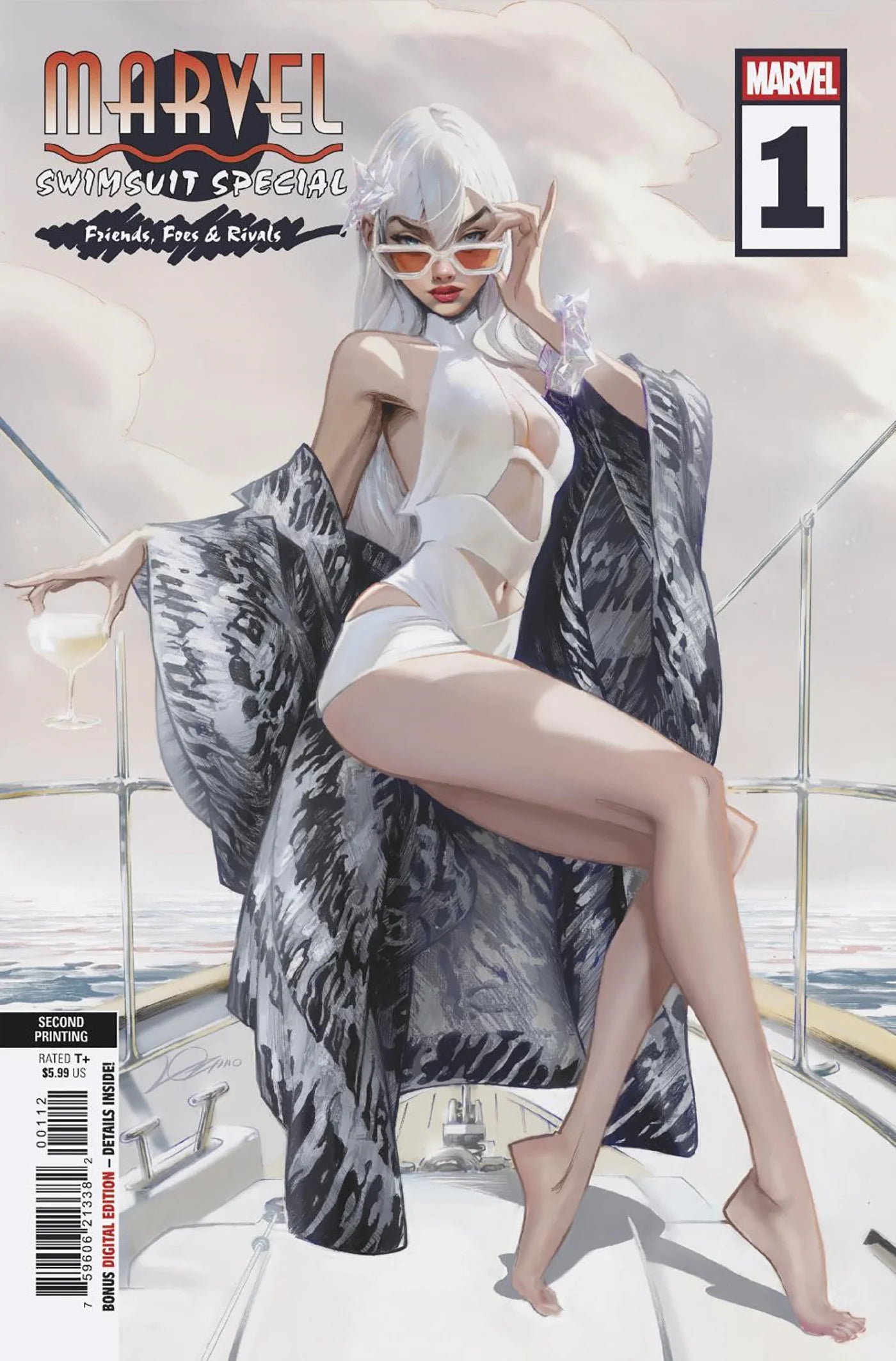 Marvel Swimsuit Special: Friends, Foes & Rivals #1 Alexander Lozano 2nd Print Variant 08/20/25