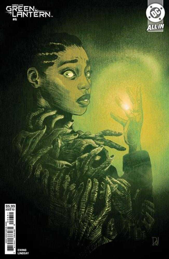 Absolute Green Lantern #6 CVR C Mike Del Mundo Card Stock Variant 09/03/25
