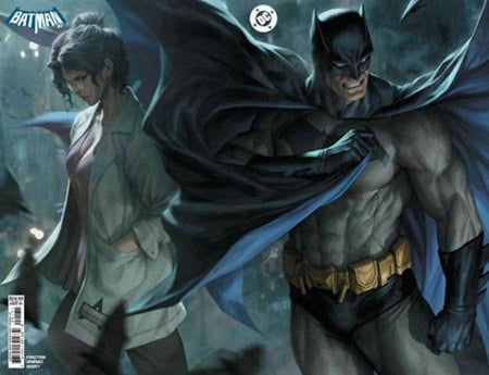 Batman #1 CVR J Stanley Artgerm Lau DC Showcase Wraparound Foil Variant 09/03/25