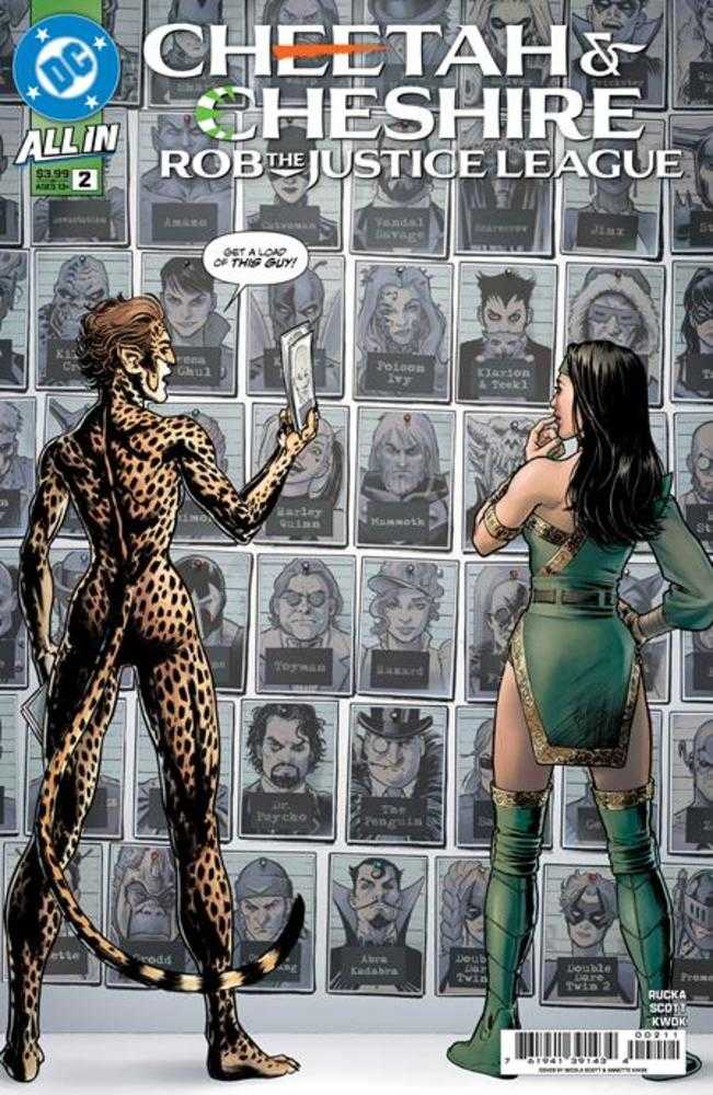 Cheetah And Cheshire Rob the Justice League #2 CVR A Nicola Scott 09/03/25 (of 6)