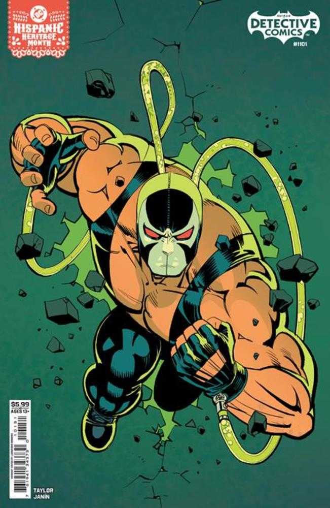 Detective Comics #1101 CVR D Leonardo Romero Hispanic Heritage Month Bane Card Stock Variant 09/24/25