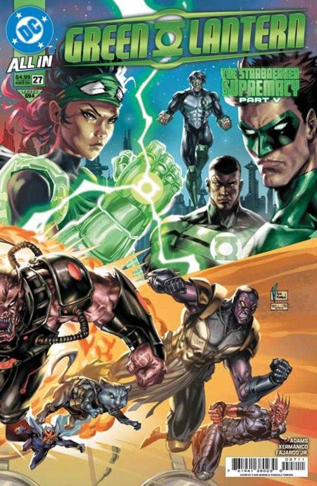 Green Lantern #27 CVR A V Ken Marion Starbreaker Supremacy 09/24/25