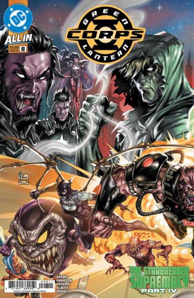 Green Lantern Corps #8 CVR A V Ken Marion Starbreaker Supremacy 09/10/25