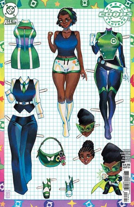 Green Lantern Corps #8 CVR B Rian Gonzales Card Stock Variant Starbreaker Supremacy 09/10/25
