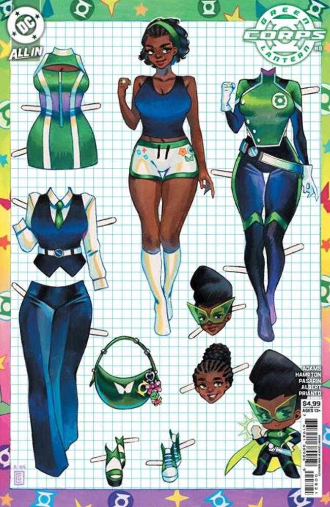 Green Lantern Corps #8 CVR B Rian Gonzales Card Stock Variant Starbreaker Supremacy 09/10/25