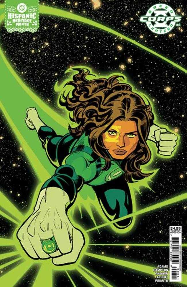 Green Lantern Corps #8 CVR D Leonardo Romero Hispanic Heritage Month Jessica Cruz Card Stock Variant Starbreaker Supremacy 09/10/25
