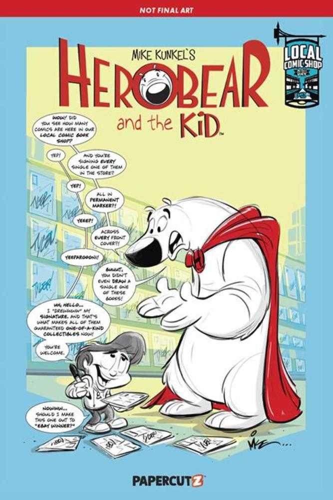 Herobear And the Kid Local Comic Shop Day Special 09/24/25