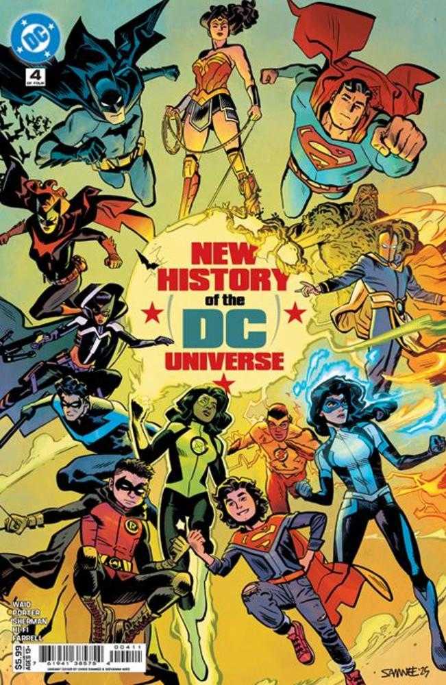 New History of the DC Universe #4 CVR A Chris Samnee 10/22/25 (of 4)