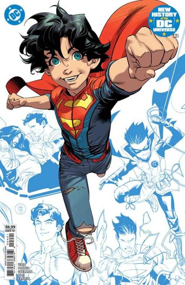 New History of the DC Universe #4 CVR B Dan Mora Card Stock Variant 10/22/25 (of 4)