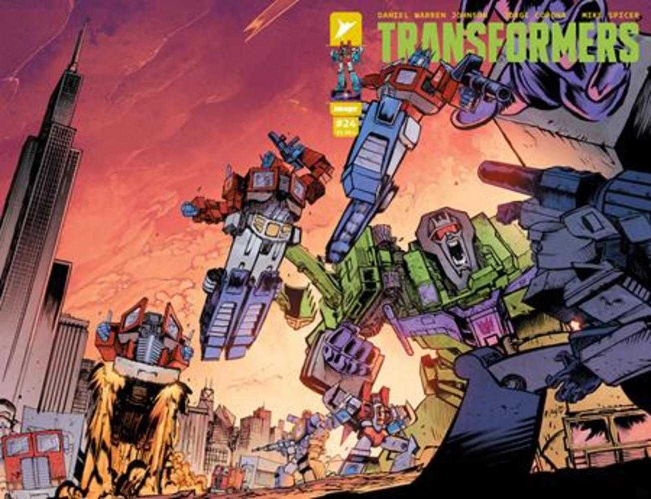 Transformers #24 CVR F Daniel Warren Johnson & Mike Spicer Wraparound Variant 09/10/25