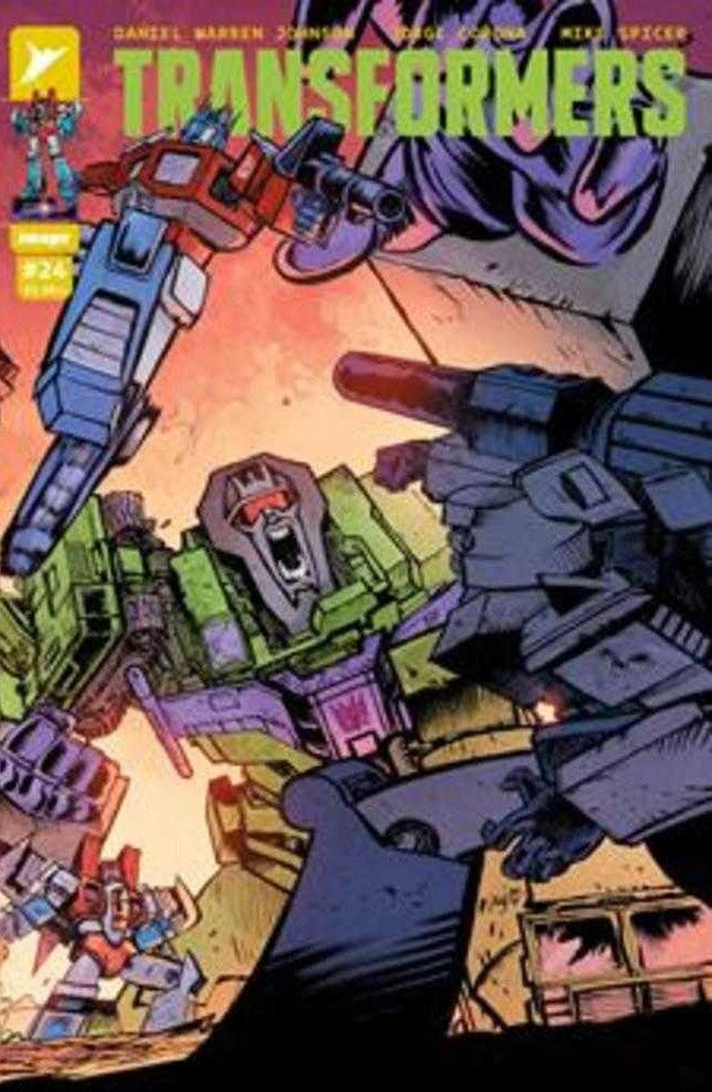 Transformers #24 CVR F Daniel Warren Johnson & Mike Spicer Wraparound Variant 09/10/25