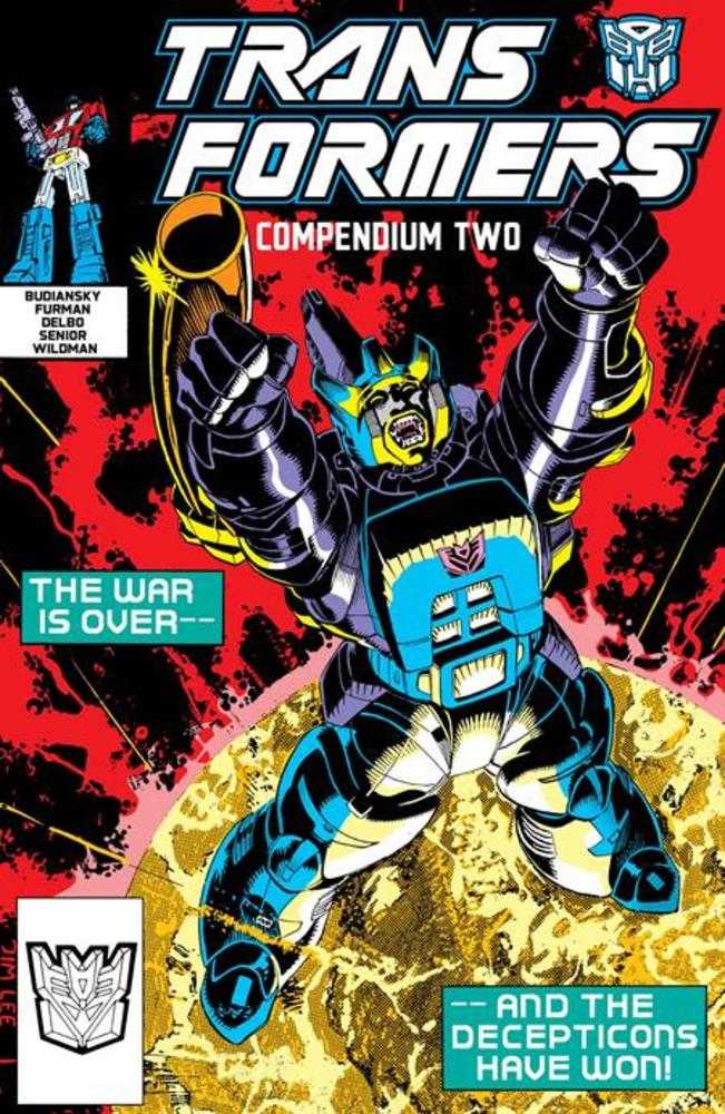 Transformers Compendium TPB Book 2 Direct Market Exclusive Jim Lee Cover 10/08/25