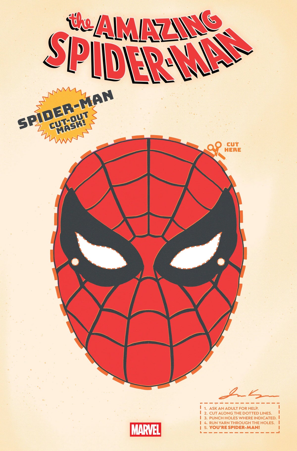 Amazing Spider Man #11 Retro Halloween Mask Variant 09/03/25