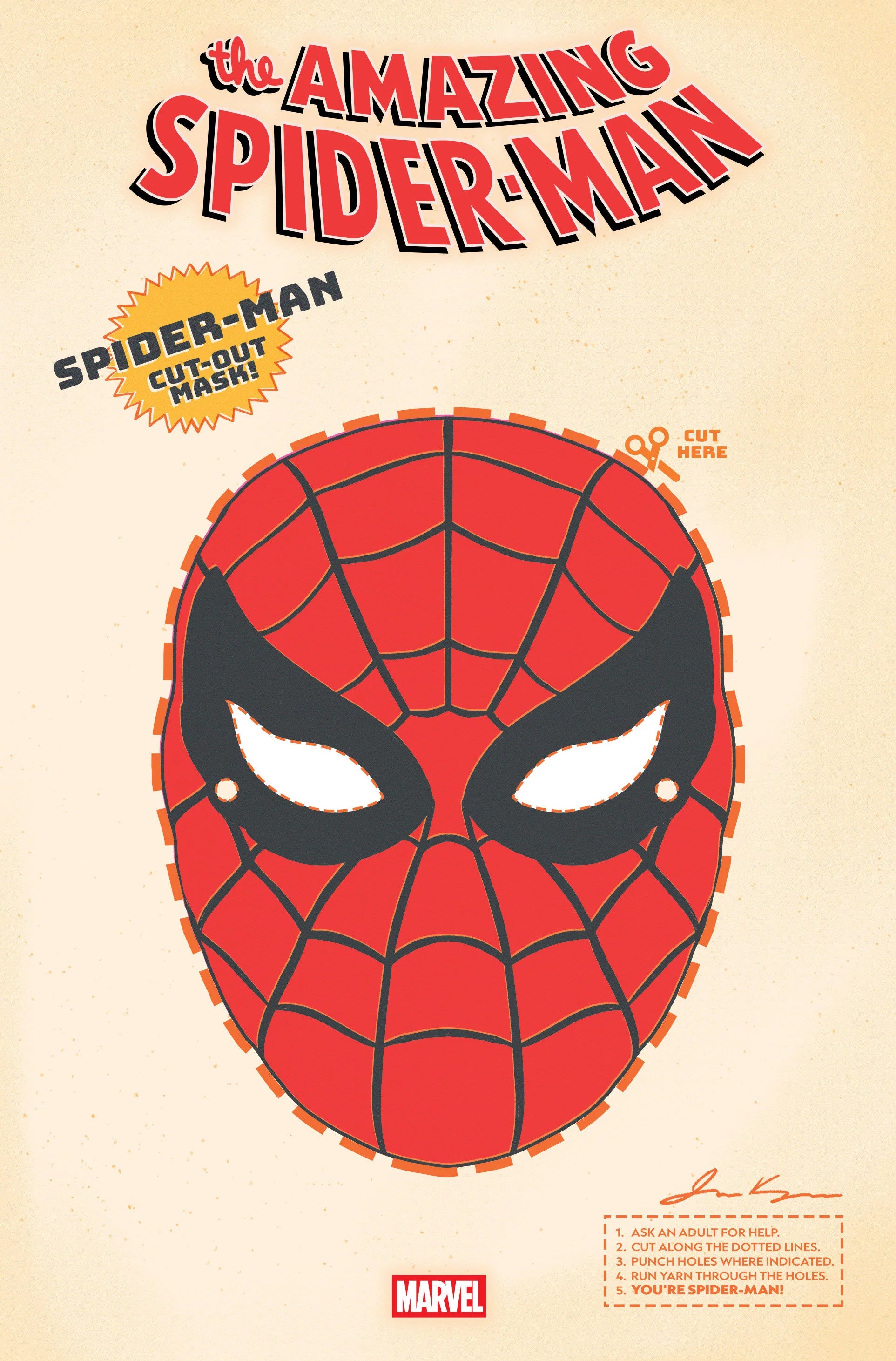 Amazing Spider Man #11 Retro Halloween Mask Variant 09/03/25