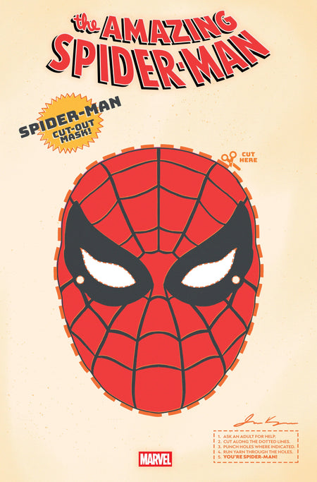 Amazing Spider Man #11 Retro Halloween Mask Variant 09/03/25