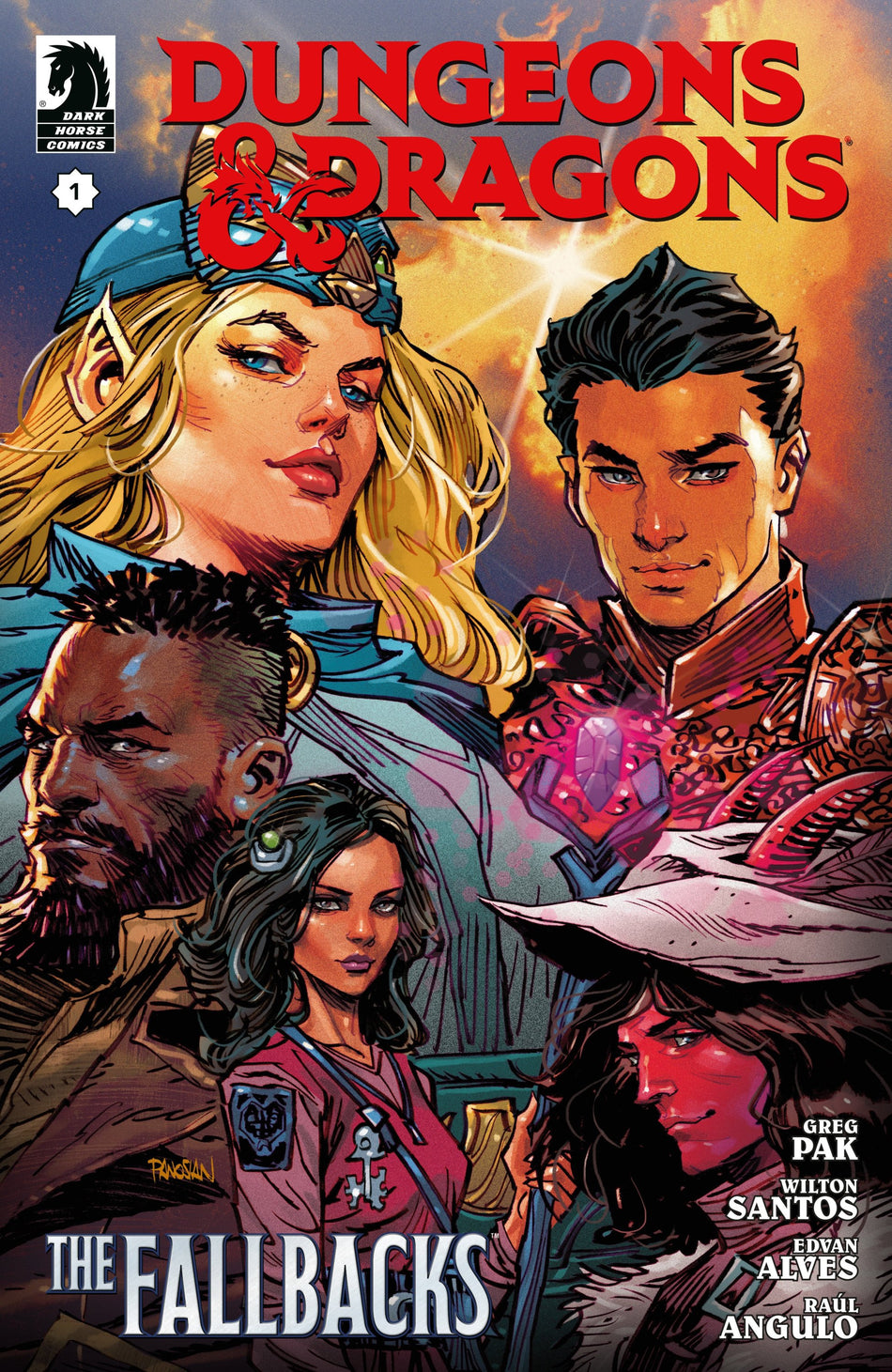 Dungeons & Dragons: Fallbacks Series 1 #1 CVR E Dan Panosian 10/15/25