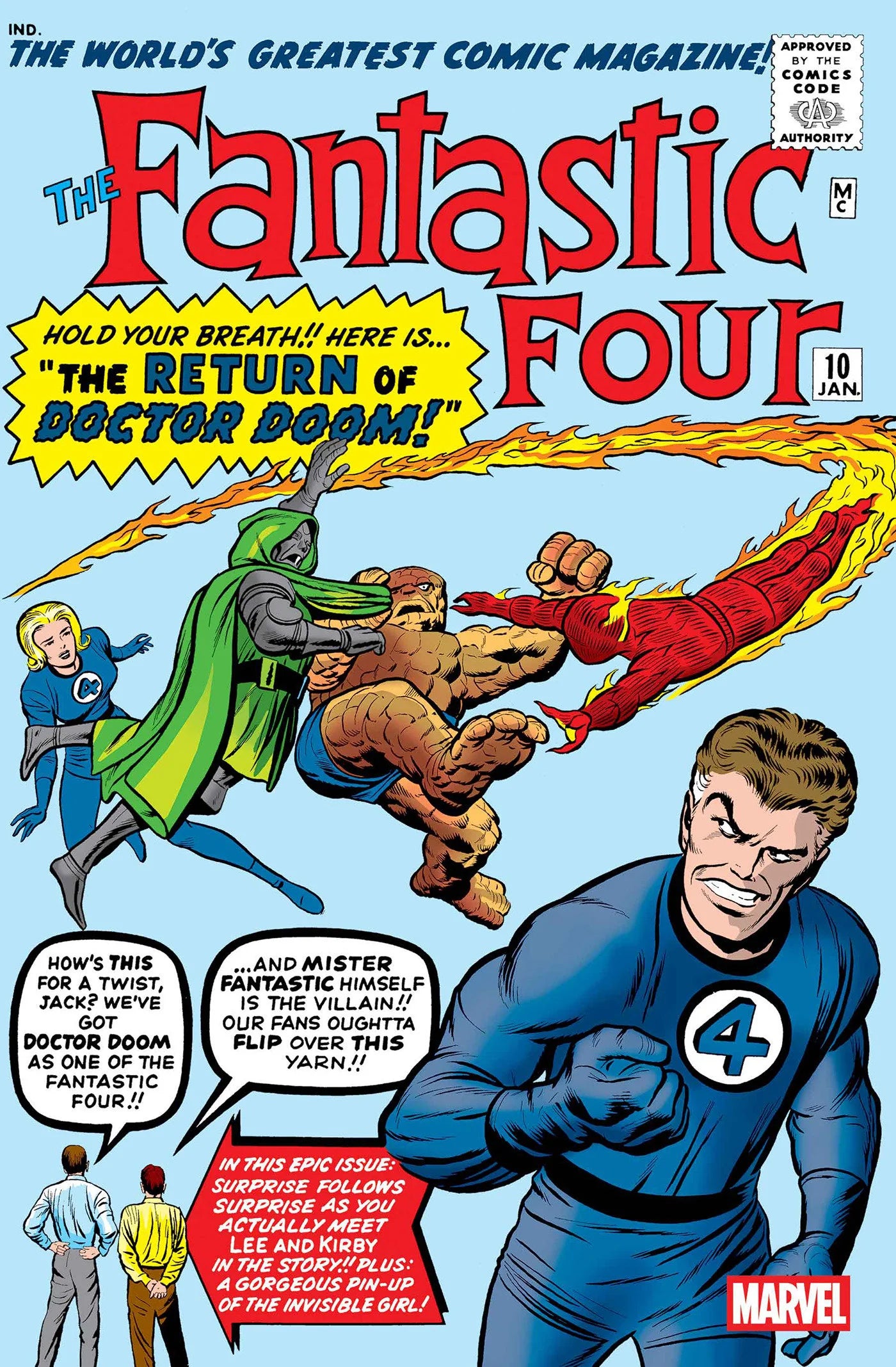 Fantastic Four #10 Facsimile Edition 10/08/25
