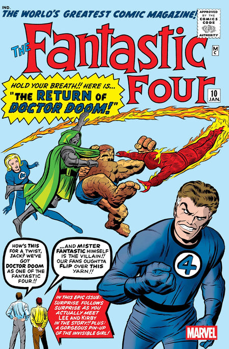 Fantastic Four #10 Facsimile Edition 10/08/25