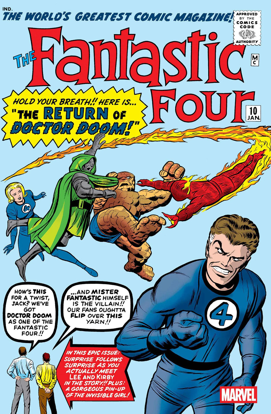 Fantastic Four #10 Facsimile Edition 10/08/25