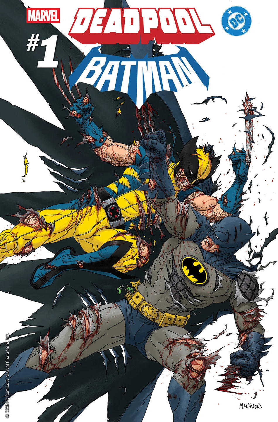 Deadpool/Batman #1 Steve McNiven 1:25 Variant 09/17/25