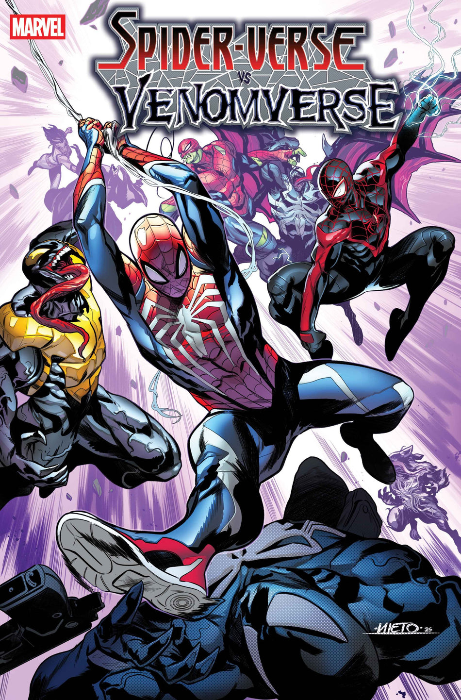 Spider Verse vs. Venomverse #5 Carlos Nieto Variant 09/10/25