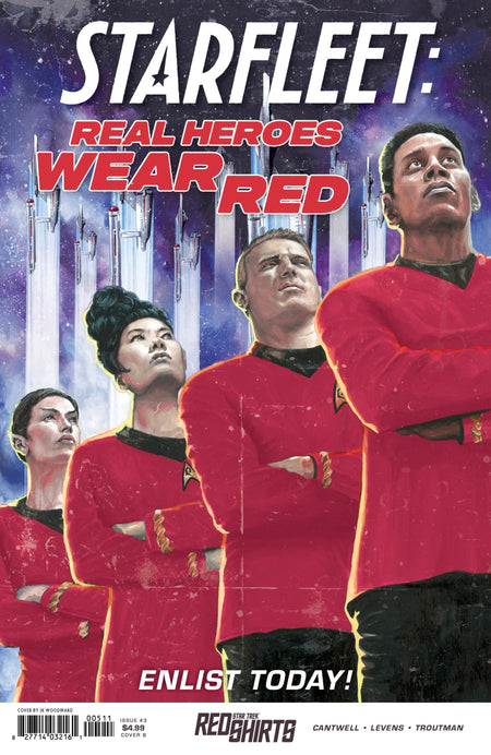 Star Trek: Red Shirts #3 Variant B Woodward Federation Recruitment 10/01/25