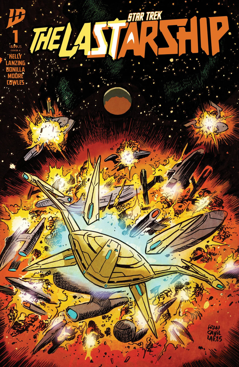 Star Trek: Last Starship #1 CVR A Francavilla 09/24/25
