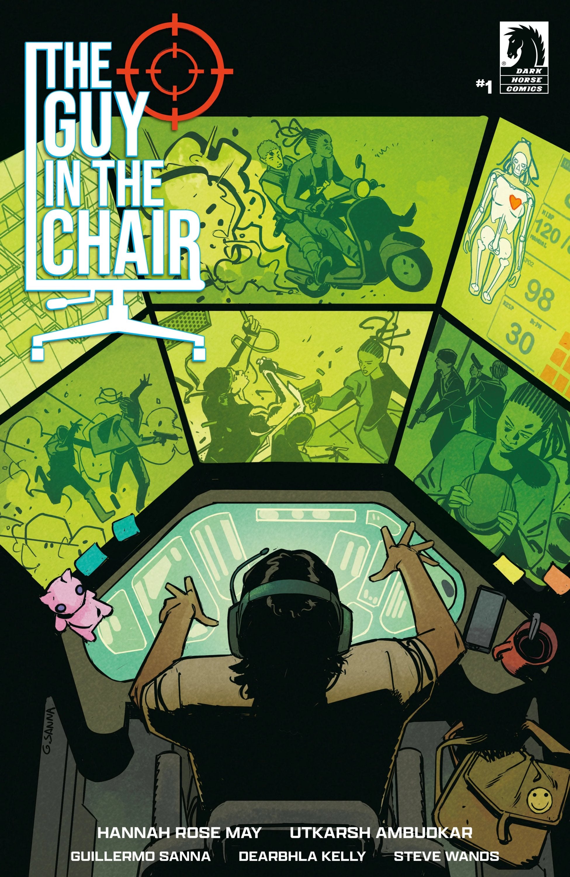 Guy In the Chair #1 CVR A Guillermo Sanna 10/08/25