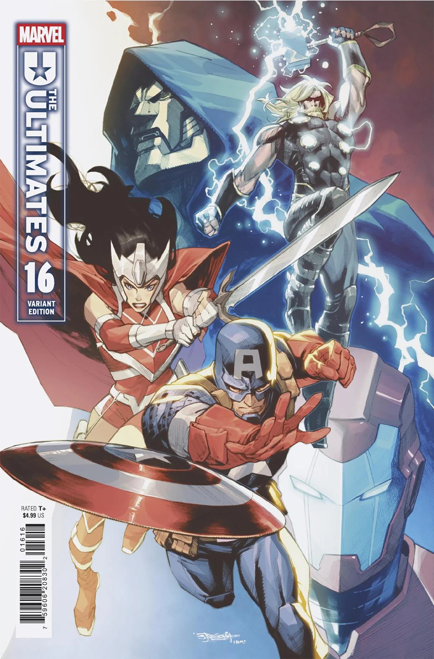 Ultimates #16 Stephen Segovia 1:25 Variant 09/17/25