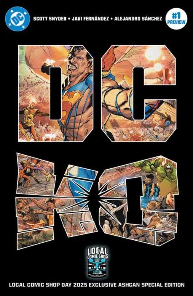 DC K.O. Ashcan #1 2025 Local Comic Shop Day Exclusive CVR B Javi Fernandez Foil Variant