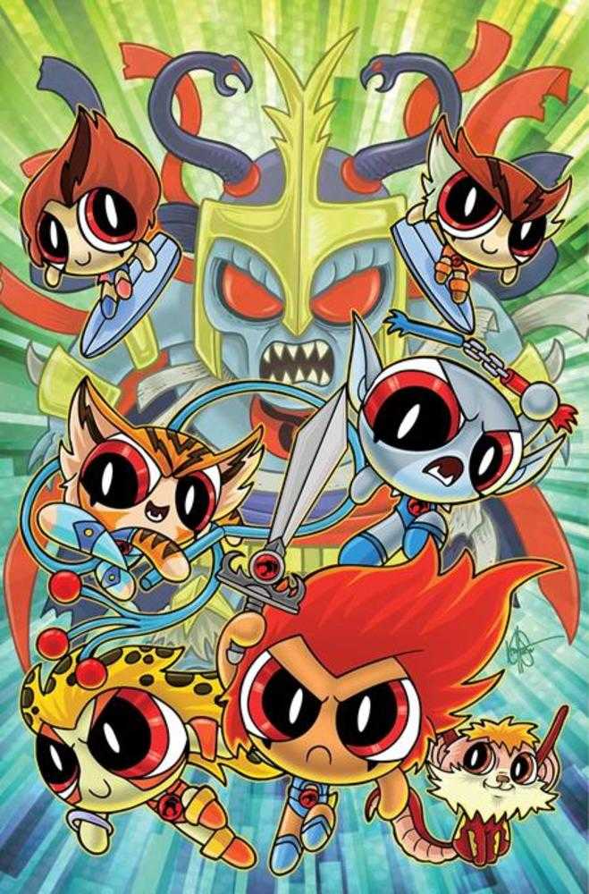 Thundercats Powerpuff Girls #3 CVR L 1:5 Ken Haeser Virgin FOC Bonus Variant 09/03/25