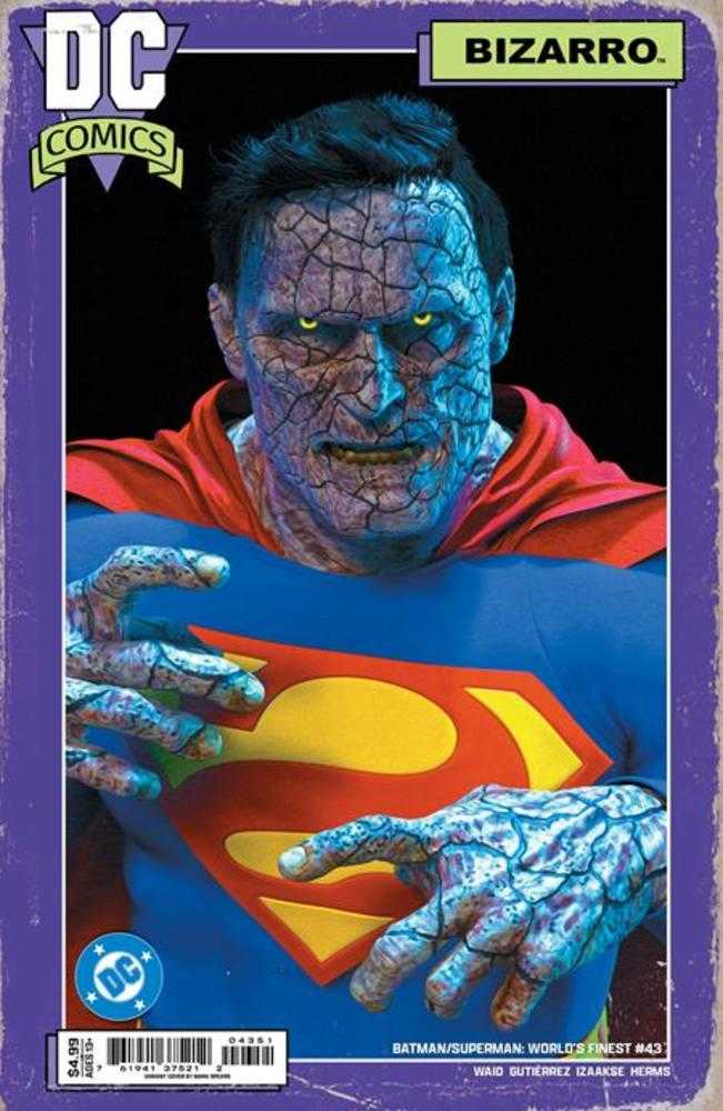Batman Superman Worlds Finest #43 CVR E Mark Spears Card Stock Variant 09/17/25