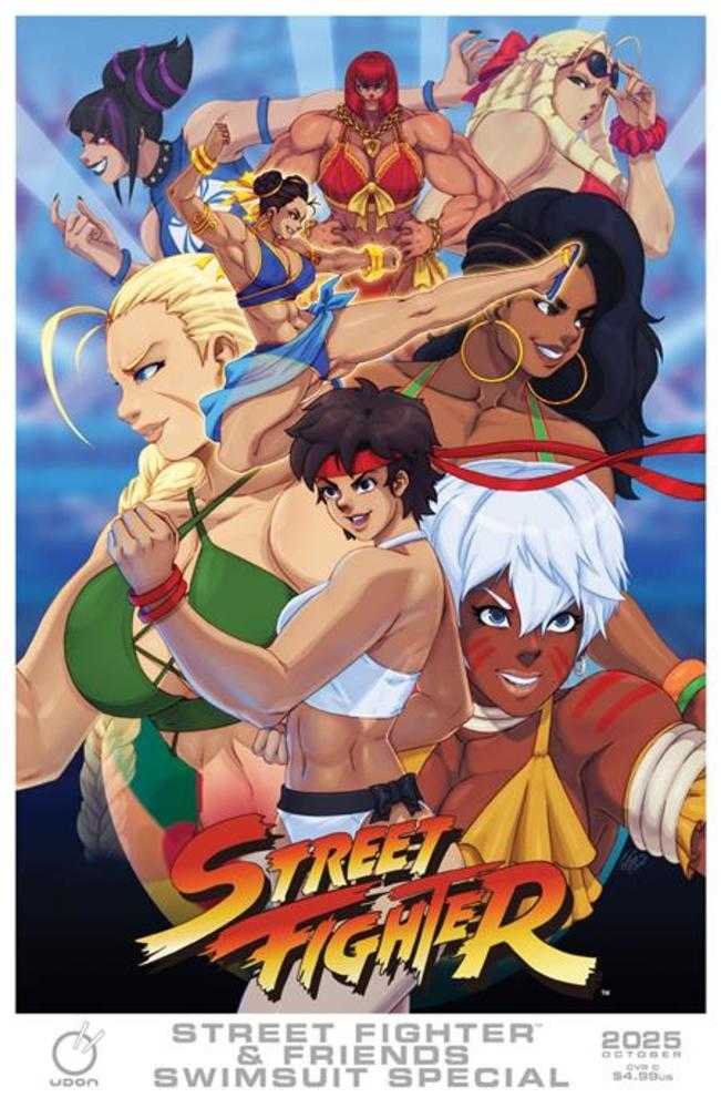 Street Fighter & Friends Swimsuit Special #1 One Shot CVR C Tovio Rogers Variant 10/01/25