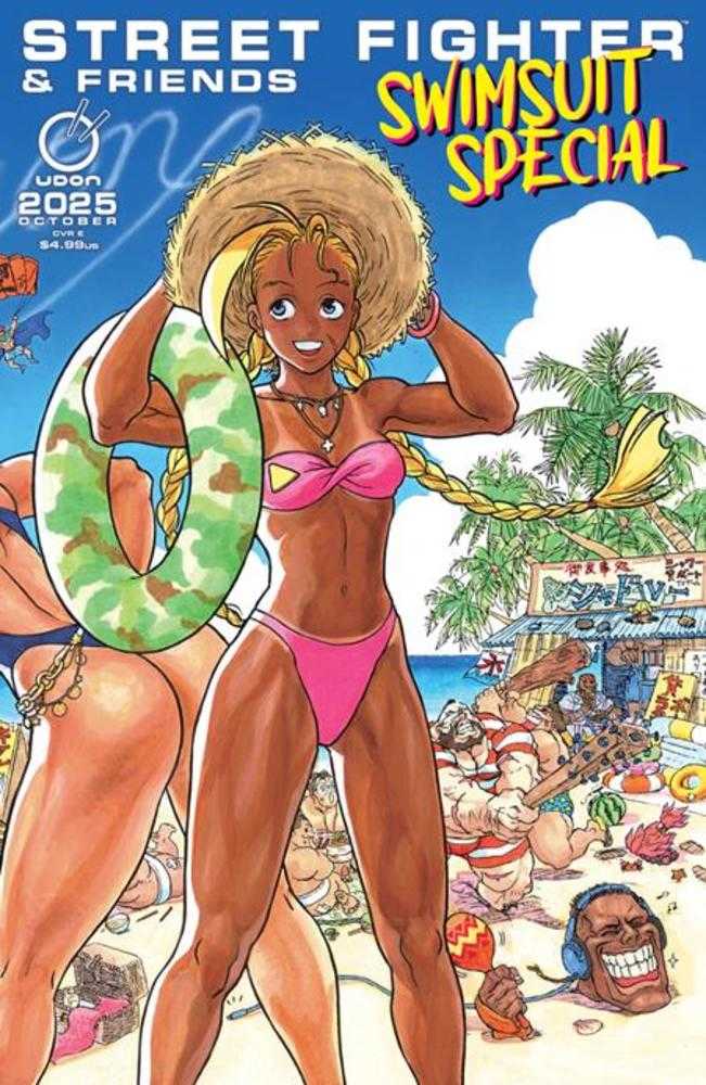 Street Fighter & Friends Swimsuit Special #1 One Shot CVR E 1:5 Kinu Nishimura Variant 10/01/25