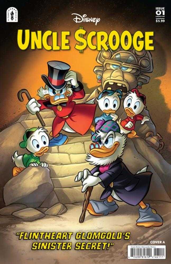 Uncle Scrooge Flintheart Glomgolds Sinister Secret #1 CVR A Alessandro Perina 10/08/25 (of 3)