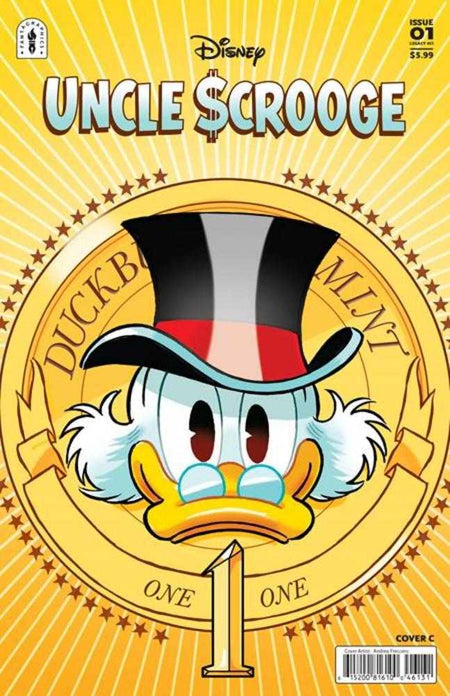 Uncle Scrooge Flintheart Glomgolds Sinister Secret #1 CVR C Andrea Freccero Variant 10/08/25 (of 3)