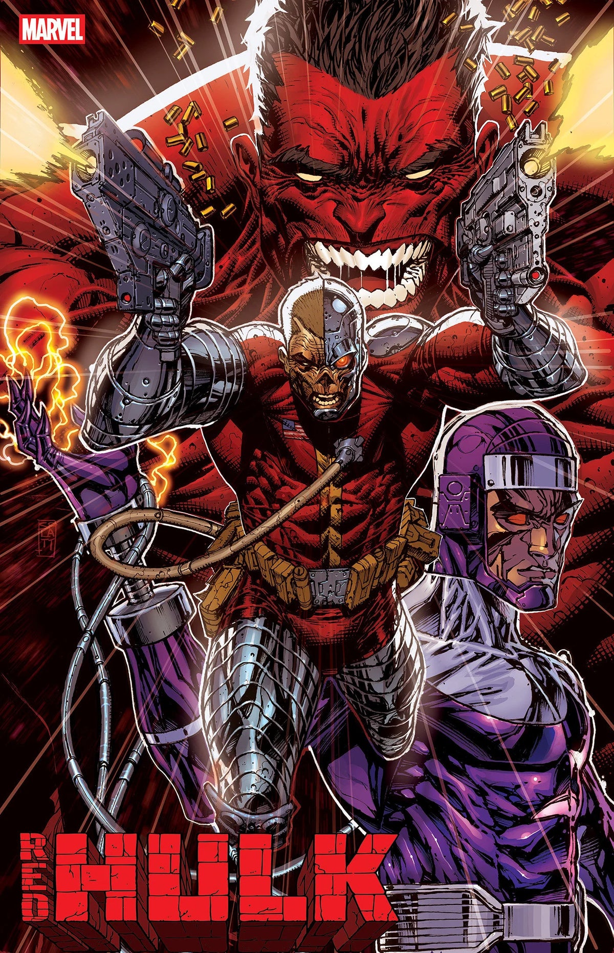 Red Hulk #9 Stephen Platt Variant [Doom] 10/01/25