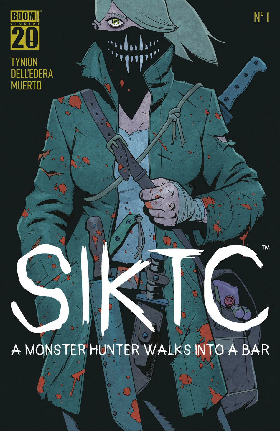 Something is Killing the Children: A Monster Hunter Walks Into A Bar #1 B Variant Dressed Stenbeck 10/08/25