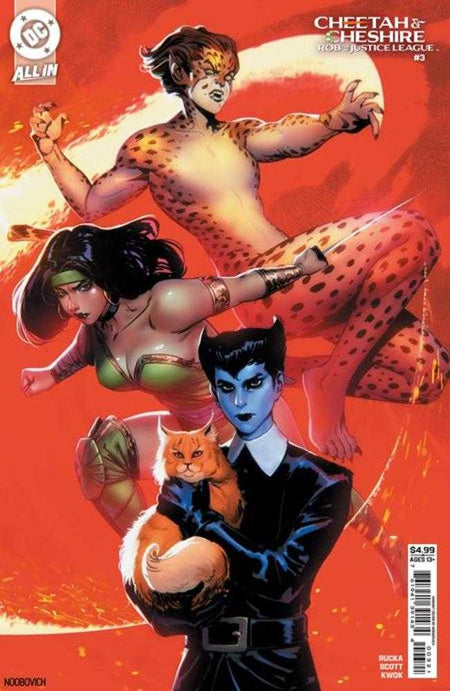 Cheetah and Cheshire Rob the Justice League #3 CVR C Noobovich Card Stock Variant 10/01/25 (of 6)