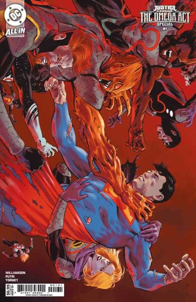 Justice League the Omega Act Special #1 One Shot CVR C Fernando Blanco Card Stock Variant DC K.O. 10/01/25