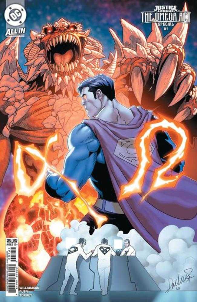 Justice League the Omega Act Special #1 One Shot CVR D Salvador Larroca Card Stock Variant DC K.O. 10/01/25