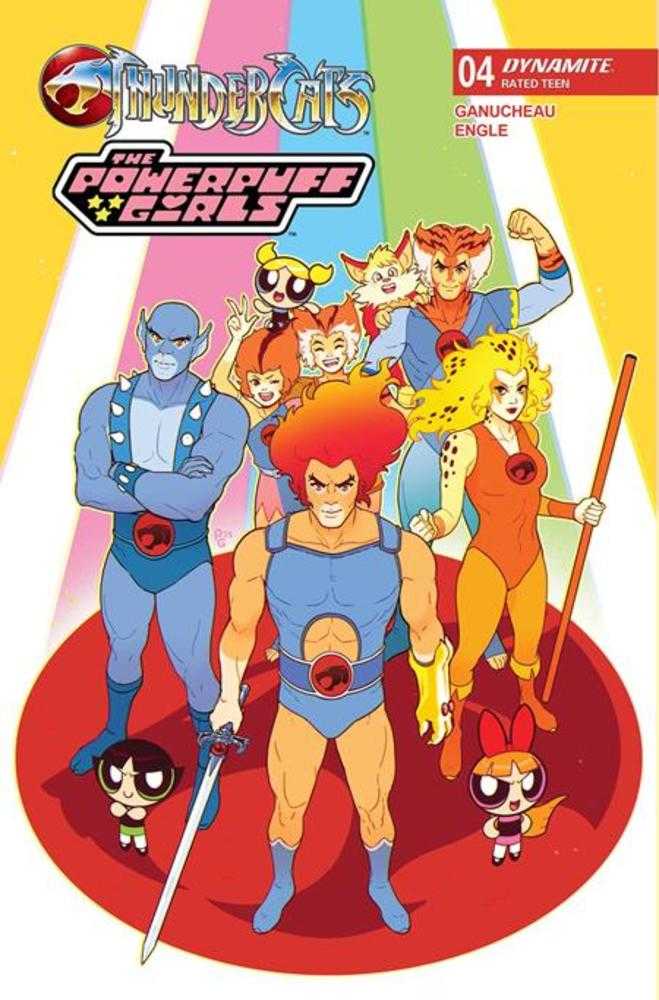 Thundercats Powerpuff Girls #4 CVR A Paulina Ganucheau Variant 10/08/25