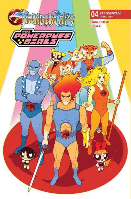 Thundercats Powerpuff Girls #4 CVR A Paulina Ganucheau Variant 10/08/25