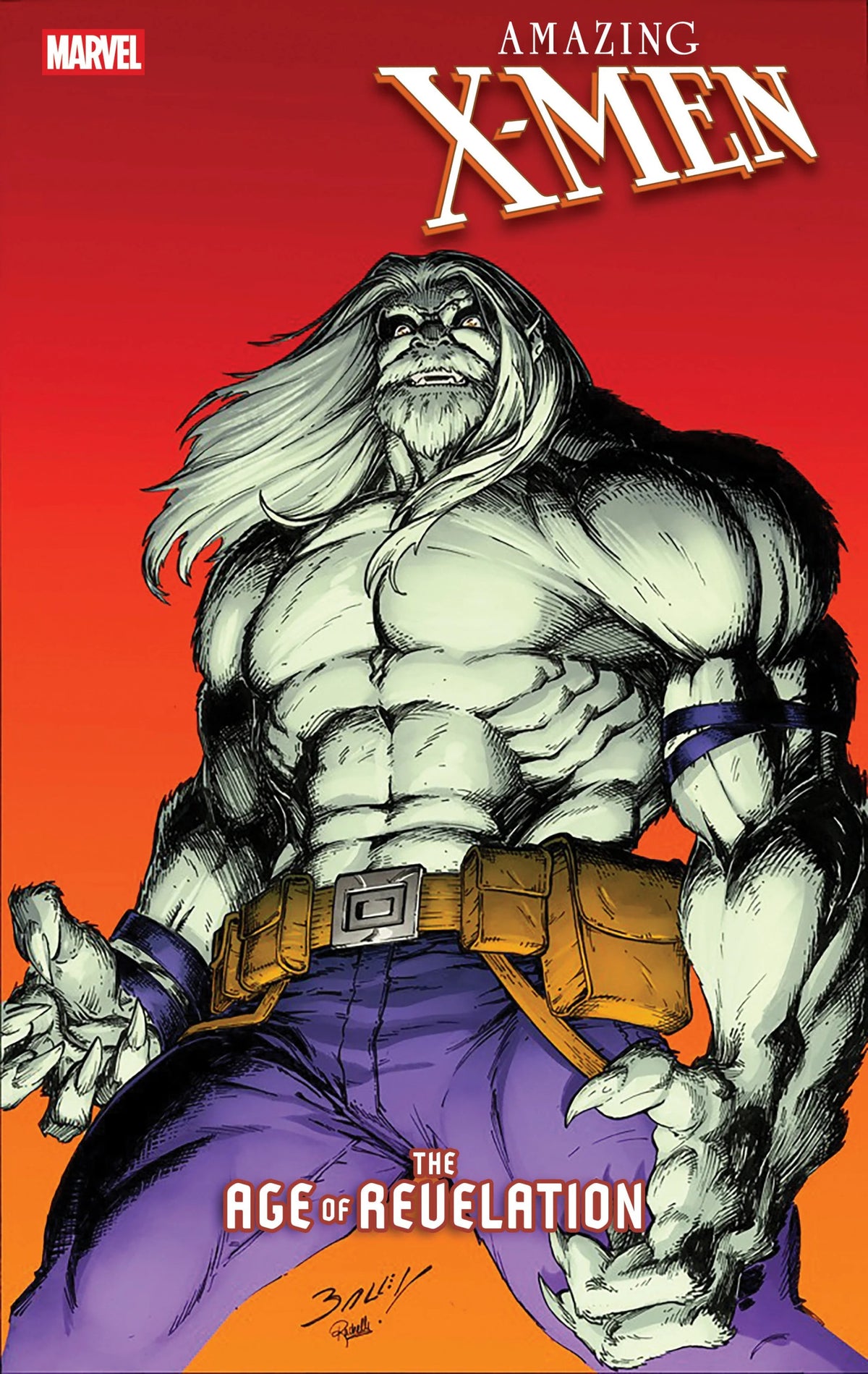 Amazing X-Men #1 Mark Bagley Beast Variant [AOR] 10/08/25