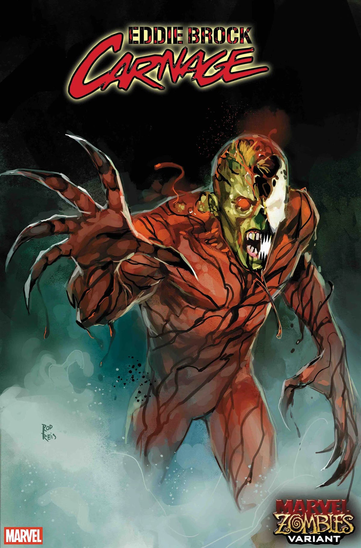 Eddie Brock: Carnage #9 Rod Reis Marvel Zombies Variant 10/08/25