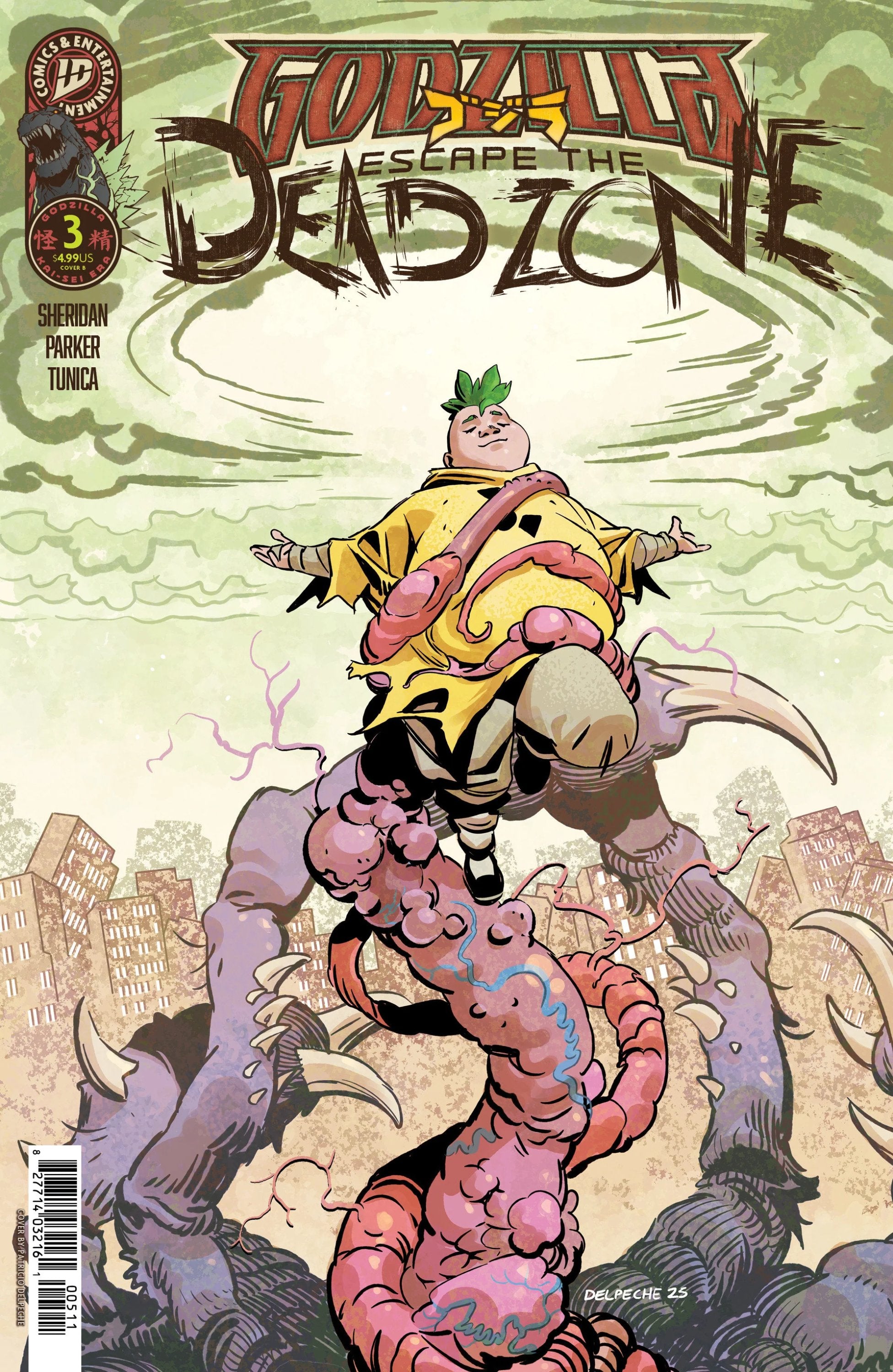 Godzilla: Escape the Deadzone [Kai Sei Era] #3 Variant B Delpeche 10/15/25