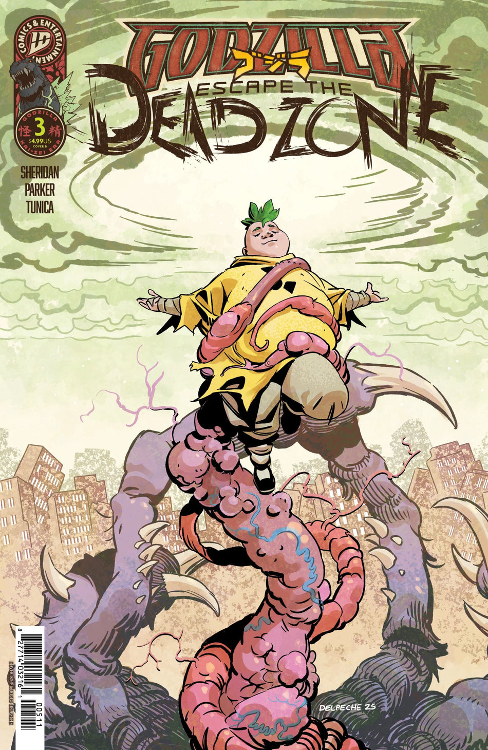 Godzilla: Escape the Deadzone [Kai Sei Era] #3 Variant B Delpeche 10/15/25