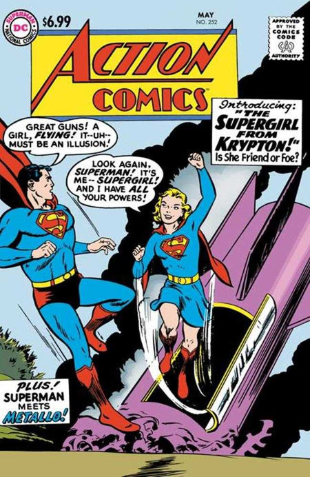 Action Comics #252 Facsimile Edition CVR B Curt Swan Foil Variant 10/22/25
