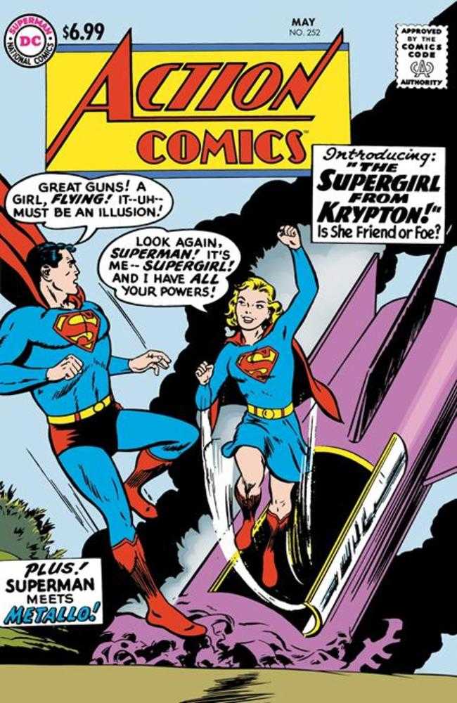 Action Comics #252 Facsimile Edition CVR B Curt Swan Foil Variant 10/22/25