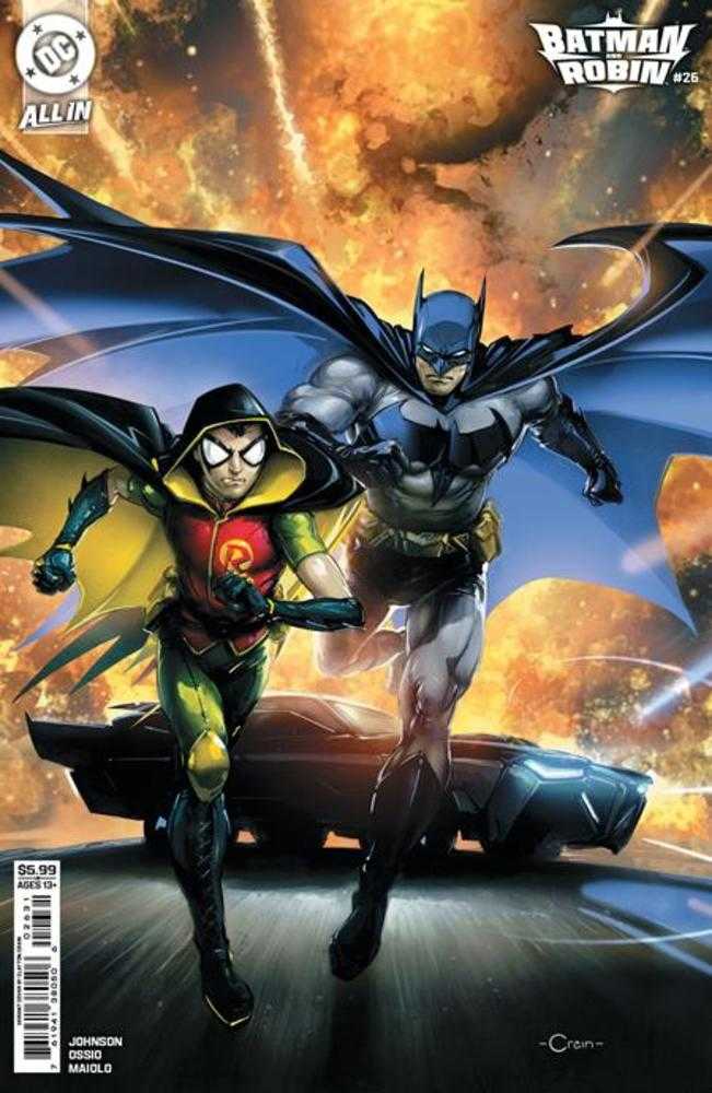 Batman and Robin #26 CVR C Clayton Crain Card Stock Variant 10/08/25